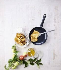 GreenChef Diamond Koekenpannenset Ø 20cm + Ø 28cm - Zwart - Inductie - PFAS-vrij -Brita Verkoopwinkel 1038x1200 1