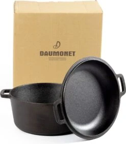Daumonet Ducasse Gietijzeren Double Use Braadpan - Combi Sudderpan Zwart - 2-in-1 Bak- En Braadpan - PFAS & PFOA Vrij - Rond - Ø 26 Cm - 4,4 Liter - Emaille - Alle Warmtebronnen - Elektrisch - Gas - Halogeen - Inductie - Keramisch 17 Daumonet Ducasse Gietijzeren Double Use Braadpan - Combi Sudderpan Zwart - 2-in-1 Bak- En Braadpan - PFAS & PFOA Vrij - Rond - Ø 26 Cm - 4,4 Liter - Emaille - Alle Warmtebronnen - Elektrisch - Gas - Halogeen - Inductie - Keramisch -Brita Verkoopwinkel 1053x1200 2