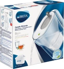 BRITA - Waterfilterkan Style Cool - Grijs - 2,4L -Brita Verkoopwinkel 1113x1200