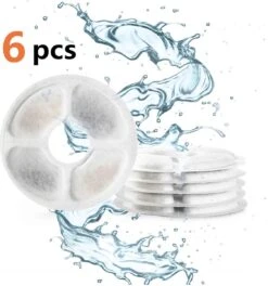 Drinkfontein Filters 6 Stuks - Navulling Kattenfontein - Water Filter - Drinkfilters - Filter Waterreservoir - Waterfilter Drinkfontein -Brita Verkoopwinkel 1124x1200 2