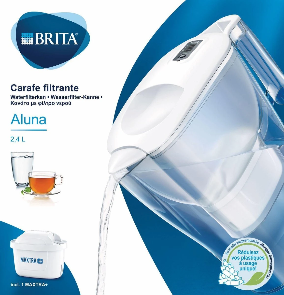 BRITA Fill&enjoy Aluna Cool Waterfilterkan - White 13 BRITA Fill&enjoy Aluna Cool Waterfilterkan - White - Afbeelding 13