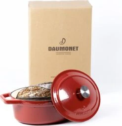 Daumonet Bocuse Rouge Gietijzeren Braadpan - Sudderpan Kersen Rood - Ovaal - Ø 29 Cm - 3 Liter - PFAS & PFOA Vrij - Emaille - Geschikt Voor Alle Warmtebronnen - Elektrisch - Gas - Halogeen - Inductie - Keramisch - Vaatwasserbestendig 19 Daumonet Bocuse Rouge Gietijzeren Braadpan - Sudderpan Kersen Rood - Ovaal - Ø 29 Cm - 3 Liter - PFAS & PFOA Vrij - Emaille - Geschikt Voor Alle Warmtebronnen - Elektrisch - Gas - Halogeen - Inductie - Keramisch - Vaatwasserbestendig -Brita Verkoopwinkel 1168x1200 1