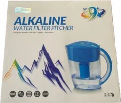 Alkaline WaterFilterkan - AlkaKan Voor Alkalisch/ Basisch Water | Met GRATIS PH-testpapier -Brita Verkoopwinkel 1200x1022