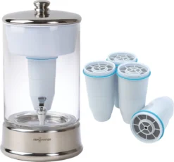 ZeroWater 9 Liter Waterfilter Kan - COMBI DEAL Met 5 Waterfilters 15 ZeroWater 9 Liter Waterfilter Kan - COMBI DEAL Met 5 Waterfilters -Brita Verkoopwinkel 1200x1116