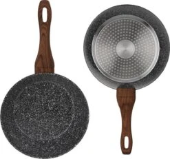 Edënbërg Stonetec Line - Wokpan Keramisch - 24 Cm - 3-laags Anti-aanbaklaag! -Brita Verkoopwinkel 1200x1124