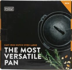 Merkloos Dutch Oven Medium Smokin' Flavours -Brita Verkoopwinkel 1200x1166