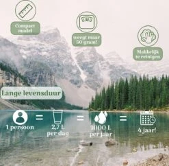 Waterfilter Survival Steddy Pro - Zuiver Gratis Drinkwater - Waterfles Waterzuivering - Waterfilter Kraan - Outdoor - FILTER 4000 LITER! 11 Waterfilter Survival Steddy Pro - Zuiver Gratis Drinkwater - Waterfles Waterzuivering - Waterfilter Kraan - Outdoor - FILTER 4000 LITER! -Brita Verkoopwinkel 1200x1175 1