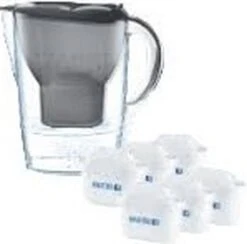 BRITA - Waterfilterkan Marella Cool - Grafiet - 2,4L + 6 MAXTRA+ Waterfilterpatronen -Brita Verkoopwinkel 1200x1183