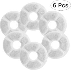 Drinkfontein Filters 6 Stuks - Navulling Kattenfontein - Water Filter - Drinkfilters - Filter Waterreservoir - Waterfilter Drinkfontein -Brita Verkoopwinkel 1200x1188