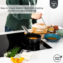Westinghouse Performance Series - Steelpan Inductie 18cm - Zwart - Geschikt Voor Alle Warmtebronnen Inclusief Inductie En Ovenbestendig - Sauspan 10 Westinghouse Performance Series - Steelpan Inductie 18cm - Zwart - Geschikt Voor Alle Warmtebronnen Inclusief Inductie En Ovenbestendig - Sauspan -Brita Verkoopwinkel 1200x1200 164