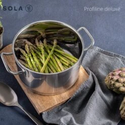 Sola Steelpan Profiline Deluxe - Ø 16 Cm - Zilver - RVS - Sandwichbodem -Brita Verkoopwinkel 1200x1200 166