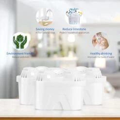 Aigostar Waterfilterpatronen Pure - 3 Stuks - Waterfilter - Filterpatronen - Brita Maxtra+ Compatible -Brita Verkoopwinkel 1200x1200 26