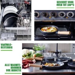 GreenChef Vintage Wokpan 28cm/3.7L - Zwart - Inductie - PFAS-vrij -Brita Verkoopwinkel 1200x1200 386