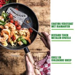 GreenChef Vintage Wokpan 28cm/3.7L - Zwart - Inductie - PFAS-vrij -Brita Verkoopwinkel 1200x1200 387