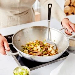 Demeyere Industry 5 RVS Wokpan – Wokpan Inductie – 30 Cm –2 Handvaten – PTFE-vrij -Brita Verkoopwinkel 1200x1200 463