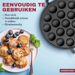 MM Brands Poffertjespan - Poffertjesmaker - Inductie / Oven / BBQ - Inclusief Handvat, Borstel En Vorken 12 MM Brands Poffertjespan - Poffertjesmaker - Inductie / Oven / BBQ - Inclusief Handvat, Borstel En Vorken -Brita Verkoopwinkel 1200x1200 488