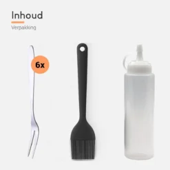 Ocina Poffertjespan Accessoires Set - Doseerfles - Poffertjes Spuitfles - 6x Poffertjes Vork - Kwast - Siliconen Kwast - Bakkwast - Gratis Poffertjes E-Book 12 Ocina Poffertjespan Accessoires Set - Doseerfles - Poffertjes Spuitfles - 6x Poffertjes Vork - Kwast - Siliconen Kwast - Bakkwast - Gratis Poffertjes E-Book -Brita Verkoopwinkel 1200x1200 534