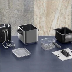 Frituurmachine Cecotec Cleanfry 1,5 L 1000W Roestvrij Staal -Brita Verkoopwinkel 1200x1200 543