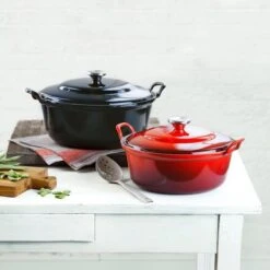 Le Creuset Braadpan Faitout Tradition Kersenrood - ø 24 Cm / 3 Liter 10 Le Creuset Braadpan Faitout Tradition Kersenrood - ø 24 Cm / 3 Liter -Brita Verkoopwinkel 1200x1200 546