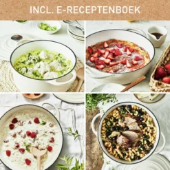 Tefal LOV Lage Braadpan - 3.8L - Ø28 Cm - Beige -Brita Verkoopwinkel 1200x1200 563