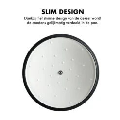 MOA Gietijzeren Braadpan - Inhoud 5,7 Liter - 26CM - Rond - Alle Warmtebronnen - Ook Voor Inductie - Gewicht 5,8 Kg - Wit - C26W -Brita Verkoopwinkel 1200x1200 587