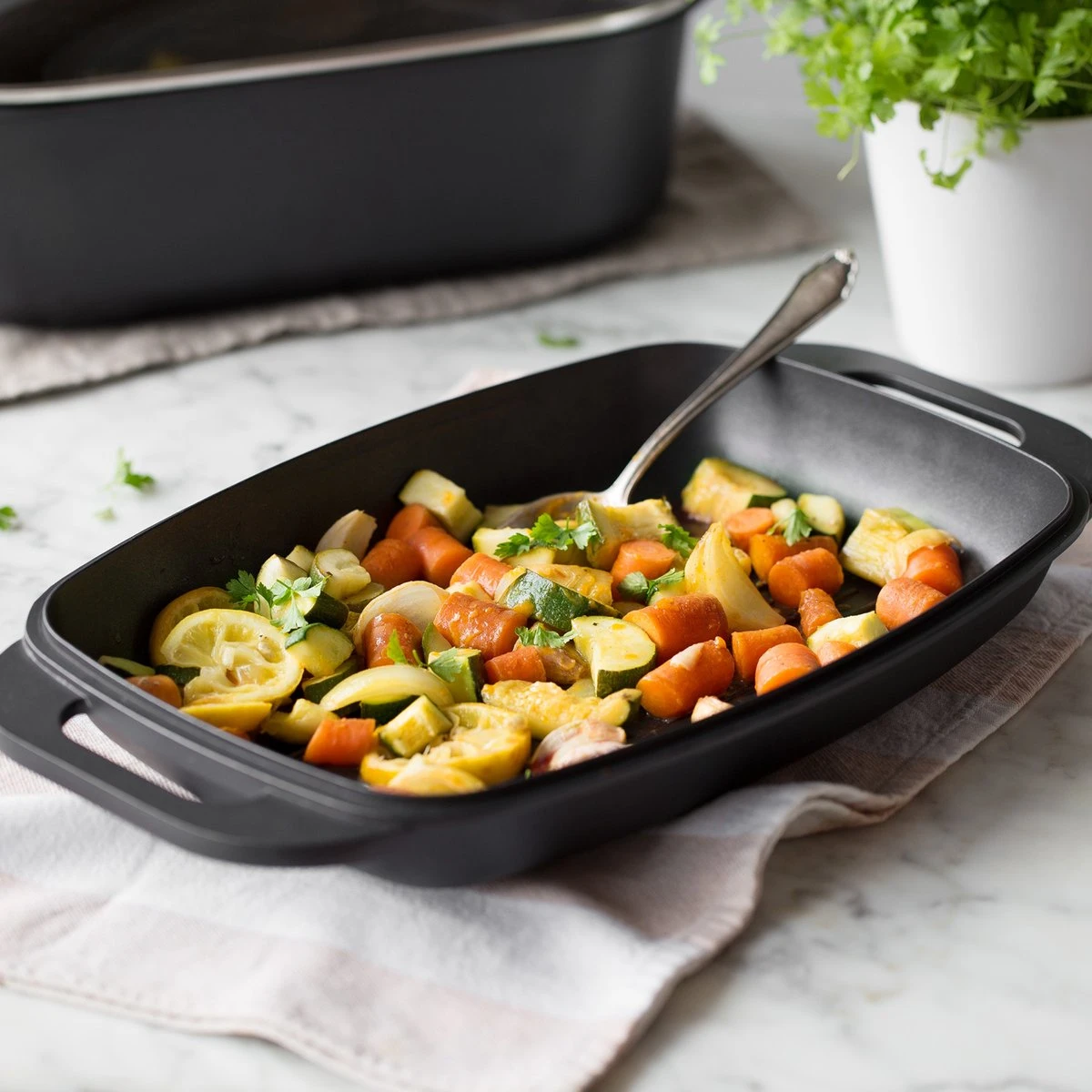 Gegoten Aluminium Braadpan - 7 L 7 Gegoten Aluminium Braadpan - 7 L - Afbeelding 7