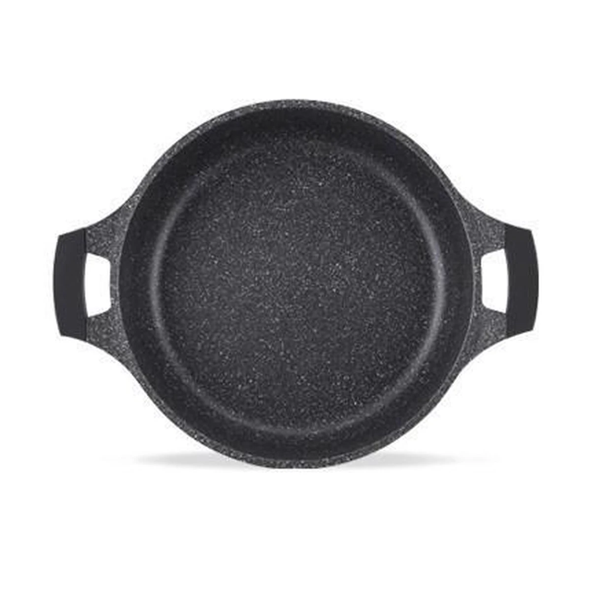 Royalty Line - Marble Soep/braadpan - Met Glazen Deksel Zwart - 24 CM. RL-BS24ML 3 Royalty Line - Marble Soep/braadpan - Met Glazen Deksel Zwart - 24 CM. RL-BS24ML - Afbeelding 3