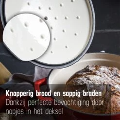 Daumonet Carême Rouge Gietijzeren Braadpan - Sudderpan Kersen Rood - Rond - Ø26 Cm - 4,4 Liter - PFAS & PFOA Vrij - Emaille - Geschikt Voor Alle Warmtebronnen - Elektrisch - Gas - Halogeen - Inductie - Keramisch - Vaatwasserbestendig 12 Daumonet Carême Rouge Gietijzeren Braadpan - Sudderpan Kersen Rood - Rond - Ø26 Cm - 4,4 Liter - PFAS & PFOA Vrij - Emaille - Geschikt Voor Alle Warmtebronnen - Elektrisch - Gas - Halogeen - Inductie - Keramisch - Vaatwasserbestendig -Brita Verkoopwinkel 1200x1200 651