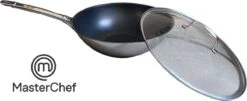 MasterChef / Jumbo - Wokpan - Met Glazen Deksel - 28 Cm - Inductie -Brita Verkoopwinkel 1200x489 2