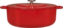 Combekk Sous Chef Gietijzeren Braadpan - 28cm - Rood -Brita Verkoopwinkel 1200x544 1