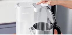 Philips Water Instant Water Filter - 3 L Inhoud, 1 L/min Snelle Doorstroming, Oplaadbaar Via USB-C -Brita Verkoopwinkel 1200x590