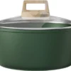 Forest, Braadpan Met Deksel – Ø 16 Cm – 100% Gerecycled Aluminium – Geschikt Voor Alle Warmtebronnen - Duurzame Pan – PFOA Vrij – Sudderpan – Stoofpan – 2.5 L