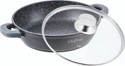 Cheffinger 28cm Lage Kookpot / Braadpan - CF-SC28 8 Cheffinger 28cm Lage Kookpot / Braadpan - CF-SC28 -Brita Verkoopwinkel 1200x637 2