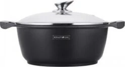 Royalty Line - Marble Soep/braadpan - Met Glazen Deksel Zwart - 24 CM. RL-BS24ML 29 Royalty Line - Marble Soep/braadpan - Met Glazen Deksel Zwart - 24 CM. RL-BS24ML -Brita Verkoopwinkel 1200x644 1