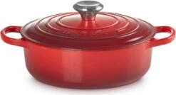 Le Creuset - Gietijzeren - Lage Braadpan - 24cm - Kersenrood 34 Le Creuset - Gietijzeren - Lage Braadpan - 24cm - Kersenrood -Brita Verkoopwinkel 1200x653 1