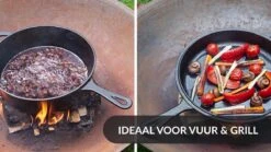 Chefarone Gietijzeren Pan - 2-in-1 Braadpan Inclusief Deksel - Geschikt Voor Alle Warmtebronnen -Brita Verkoopwinkel 1200x675 16