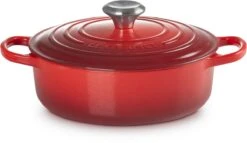 Le Creuset - Gietijzeren - Lage Braadpan - 24cm - Kersenrood 25 Le Creuset - Gietijzeren - Lage Braadpan - 24cm - Kersenrood -Brita Verkoopwinkel 1200x695 1