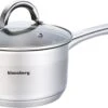 Klausberg 7132 - Steelpan Met Deksel - Sauspan - 14 Cm - 1 Liter