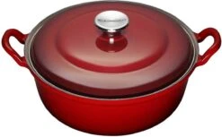 Le Creuset Braadpan Faitout Tradition Kersenrood - ø 24 Cm / 3 Liter 12 Le Creuset Braadpan Faitout Tradition Kersenrood - ø 24 Cm / 3 Liter -Brita Verkoopwinkel 1200x745