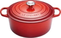Le Creuset Gietijzeren Braadpan - 26cm 5,3 L - Kersenrood 20 Le Creuset Gietijzeren Braadpan - 26cm 5,3 L - Kersenrood -Brita Verkoopwinkel 1200x751 2