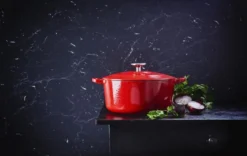 BK Bourgogne Braadpan Ø 20 Cm - Rood - Gietijzer - Inductie -Brita Verkoopwinkel 1200x756