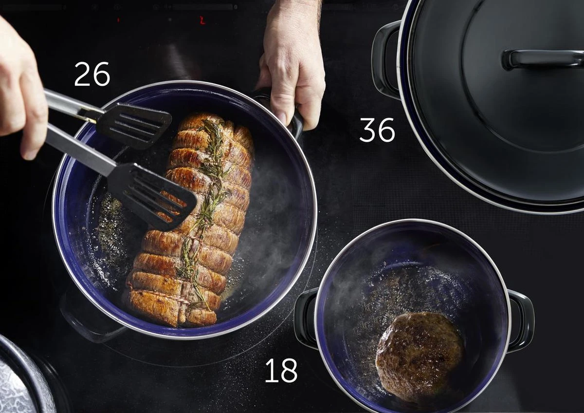 BK Fortalit Braadpan Ø 36 Cm / 7,5L - Emaille - Inductie 3 BK Fortalit Braadpan Ø 36 Cm / 7,5L - Emaille - Inductie - Afbeelding 3