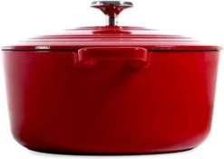 BK Bourgogne Braadpan Ø 24 Cm - Rood - Gietijzer - Inductie -Brita Verkoopwinkel 1200x855 1