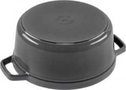Staub Cocotte - Rond - 24 Cm - Grafietgrijs 7 Staub Cocotte - Rond - 24 Cm - Grafietgrijs -Brita Verkoopwinkel 1200x859 4