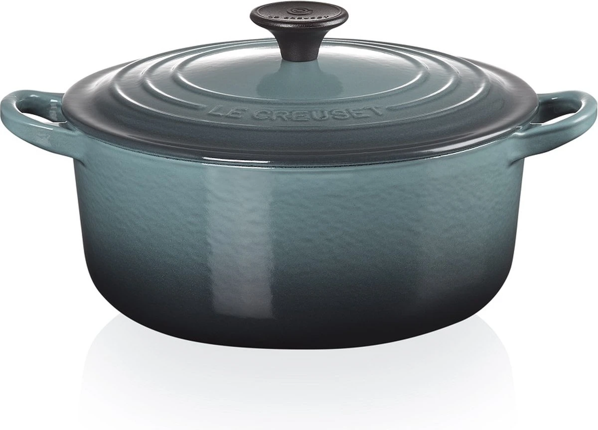 Le Creuset Braadpan Signature Ocean ø 26 Cm / 5.3 Liter 2 Le Creuset Braadpan Signature Ocean ø 26 Cm / 5.3 Liter - Afbeelding 2