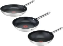 Tefal Ultimum - Pannenset - 3 Stuks | Koekenpan 24cm | Koekenpan 28cm | Wokpan 28cm | INDUCTIE - PFAS-vrij -Brita Verkoopwinkel 1200x875