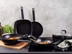 Gero Erik Wok Ø 28 Cm - Aluminium - Inductie - PFAS-vrij 6 Gero Erik Wok Ø 28 Cm - Aluminium - Inductie - PFAS-vrij -Brita Verkoopwinkel 1200x900 18