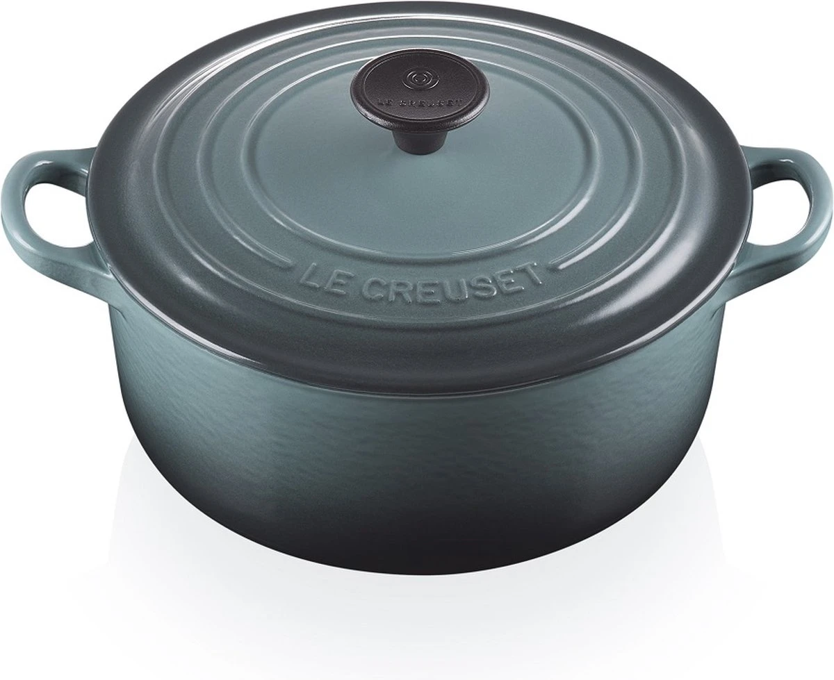 Le Creuset Braadpan Signature Ocean ø 26 Cm / 5.3 Liter 1 Le Creuset Braadpan Signature Ocean ø 26 Cm / 5.3 Liter