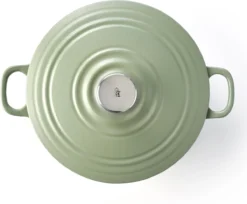 BK Bourgogne Braadpan Ø 24 Cm - Groen - Gietijzer - Inductie -Brita Verkoopwinkel 1200x993 1