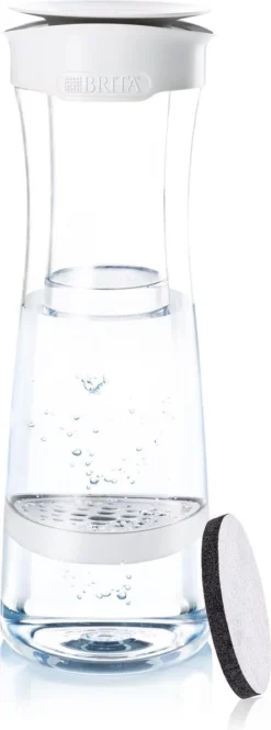 BRITA - Fill&Serve Waterfilterkaraf - 1,3L - Wit Grafiet - Inclusief 1 MicroDisc Waterfilter -Brita Verkoopwinkel 446x1200